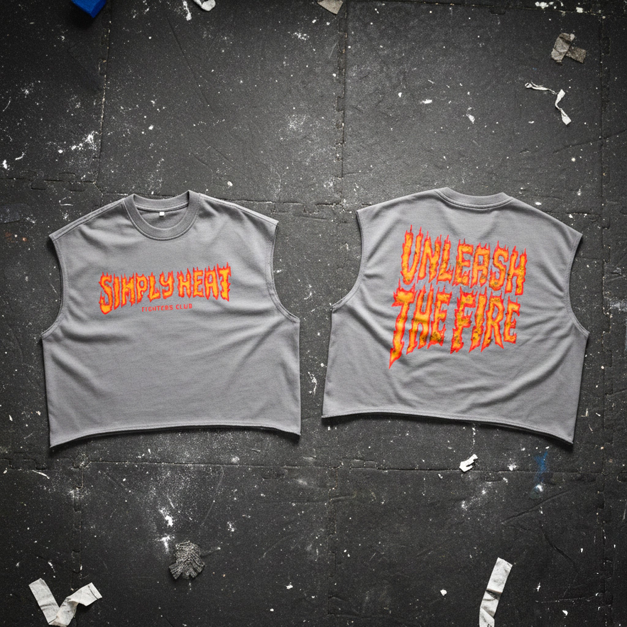 "Unleash The Fire" Cut-Off Tee