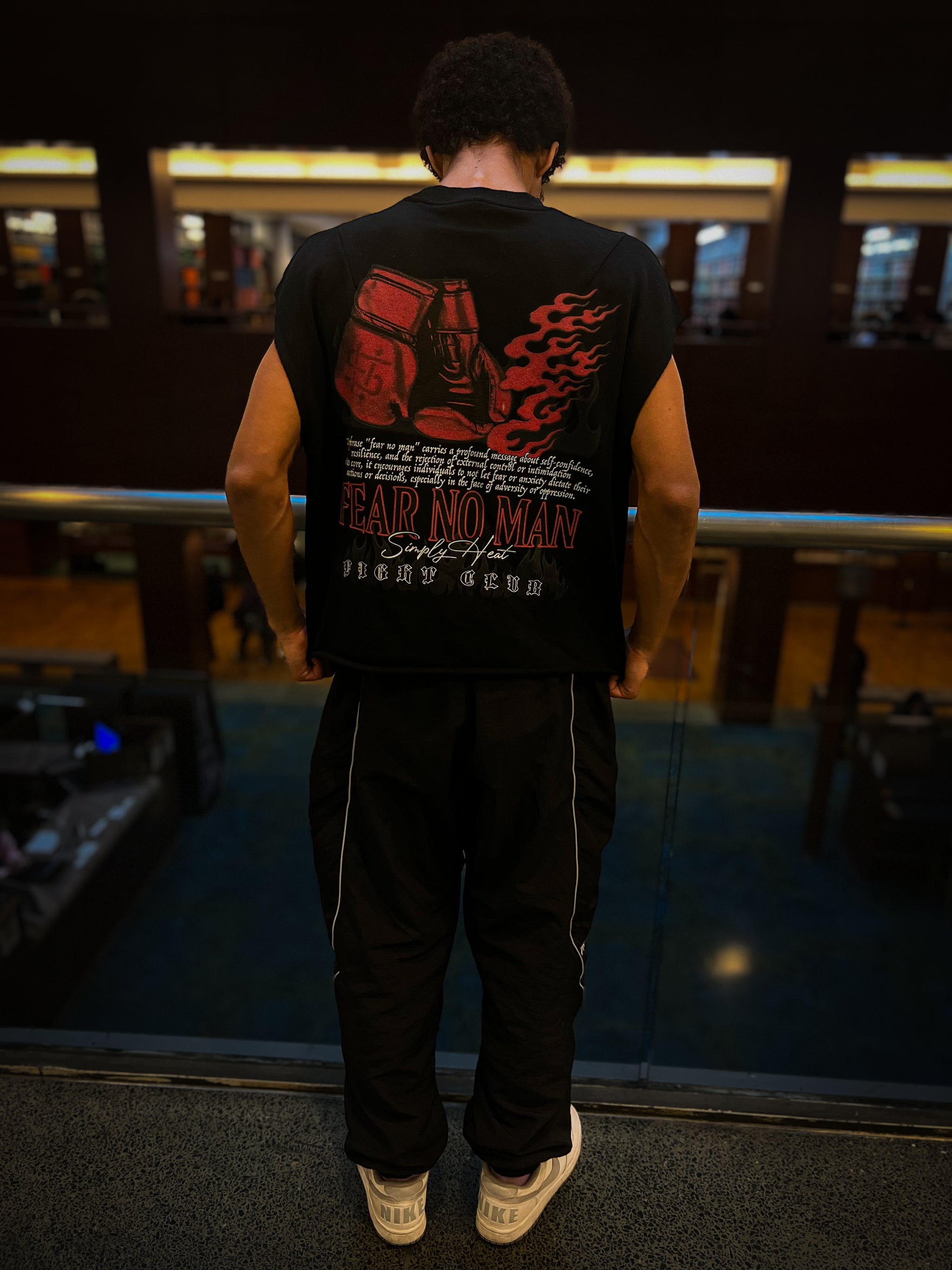 “Fear No Man” Cut-Off Tee