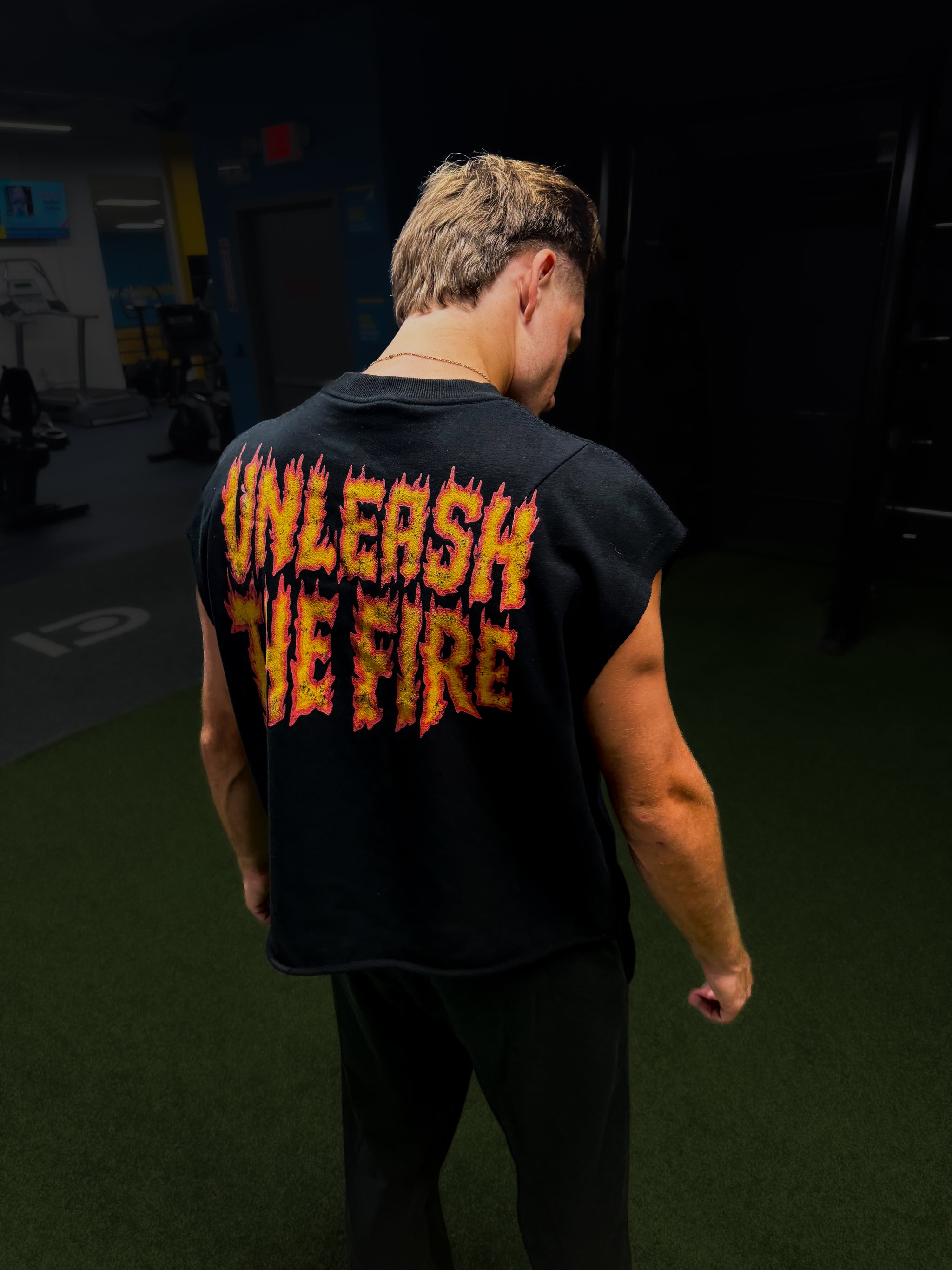 "Unleash The Fire" Cut-Off Tee